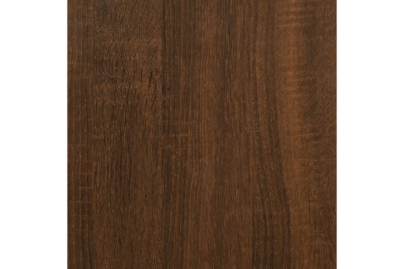 beBasic væghylde 104x20x58,5 cm konstrueret træ brun egetræsfarve - Brun - Væghylde & vægreol