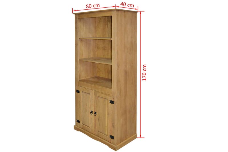 Baddall Garderobe - Brun - Opbevaring - Hylder & Reoler - Bogreol