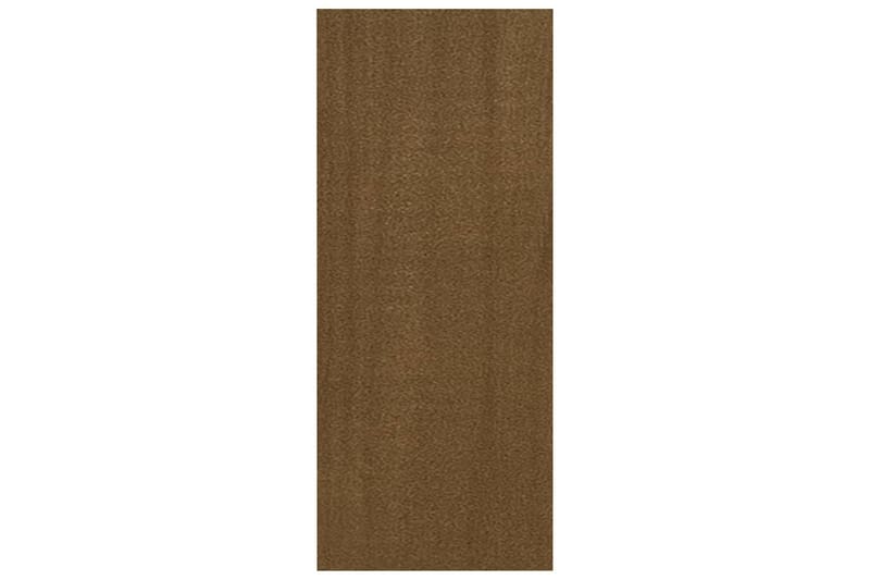 bogreol 40x30x71,5 cm massivt fyrretræ honningbrun - Brun - Opbevaring - Hylder & Reoler - Bogreol