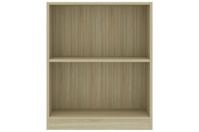 Bogreol 60 X 24 X 74,5 Cm Spånplade Sonoma-Eg - Brun - Opbevaring - Hylder & Reoler - Bogreol