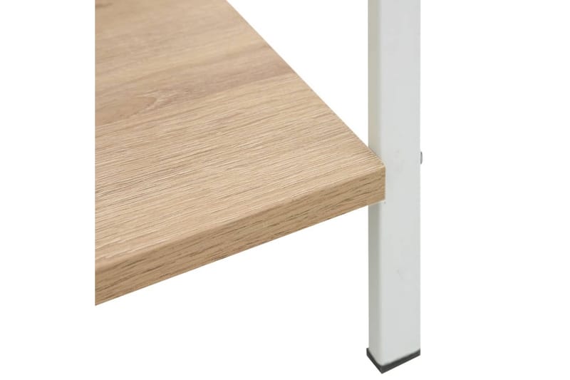 Bogreol Med 3 Hylder 60X27,6X90,5 cm Spånplade Egetræ - Opbevaring - Hylder & Reoler - Bogreol