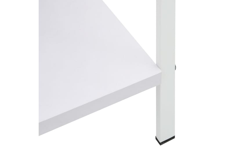 Bogreol Med 3 Hylder 60X27,6X90,5 cm Spånplade Hvid - Opbevaring - Hylder & Reoler - Bogreol