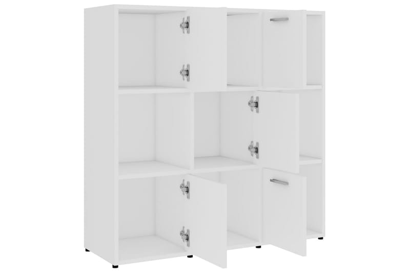 Bogskab 90X30X90 cm Spånplade Hvid - Opbevaring - Hylder & Reoler - Bogreol