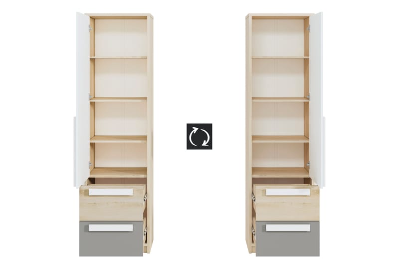 Drop Bookcase - Opbevaring - Hylder & Reoler - Bogreol