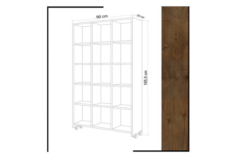 Mod Design bogreol - Træ - Opbevaring - Hylder & Reoler - Bogreol