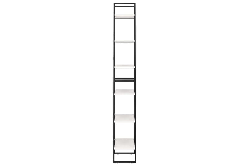 opbevaringsreol 60x30x210 cm massivt fyrretræ hvid - Hvid - Opbevaring - Hylder & Reoler - Bogreol