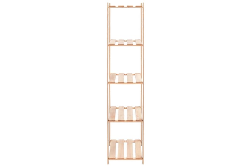 Opbevaringsreoler 2 stk. 5 hylder 80x38x170 cm FSC fyrretræ - Beige - Opbevaring - Hylder & Reoler - Bogreol