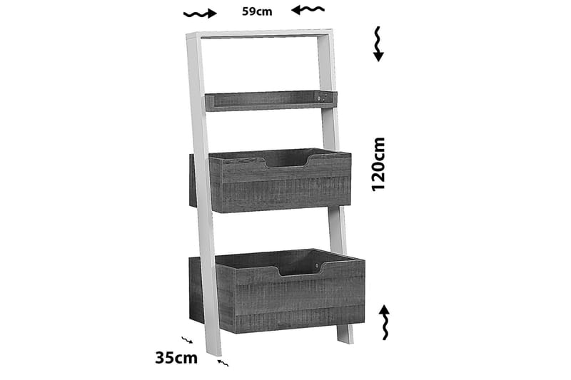 Comfortale Opbevaringshylde - Let Ek - Opbevaring - Hylder & Reoler - Stigereol