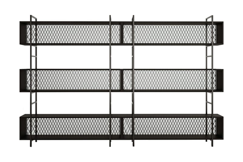 Sakirin Hylde 280x34 cm - Sort - Opbevaring - Hylder & Reoler - Væghylde & vægreol