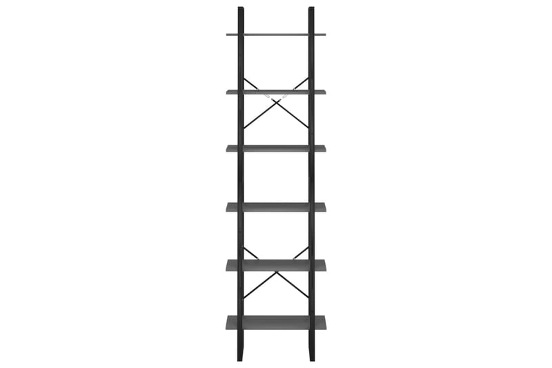 opbevaringsreoler 2 stk. 60x30x210 cm spånplade grå - Grå - Opbevaring - Opbevaring til småting - Kurve & kasser