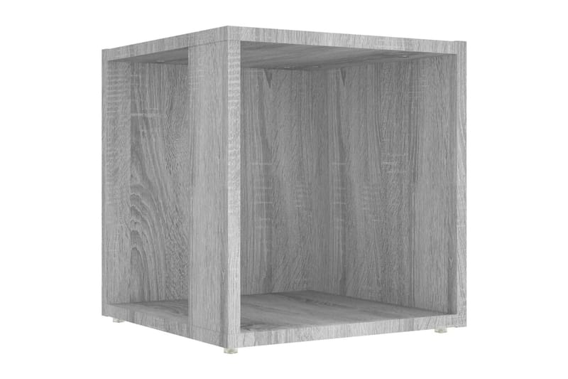 beBasic sidebord 33x33x34,5 cm grå sonoma-eg - GrÃ¥ - Opbevaring - Opbevaringsmøbler - Skænke & sideboards