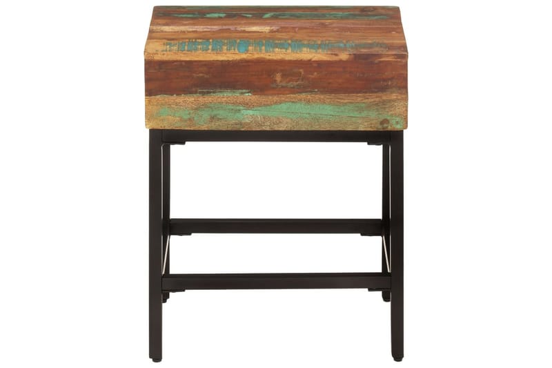 beBasic sidebord 40x30x51 cm massivt genbrugstræ - Flerfarvet - Opbevaring - Opbevaringsmøbler - Skænke & sideboards