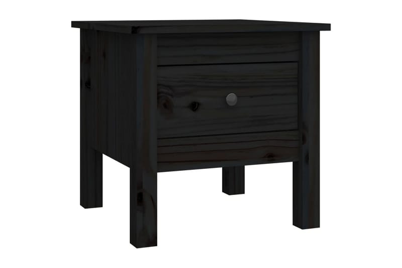 beBasic sidebord 40x40x39 cm massivt fyrretræ sort - Sort - Opbevaring - Opbevaringsmøbler - Skænke & sideboards