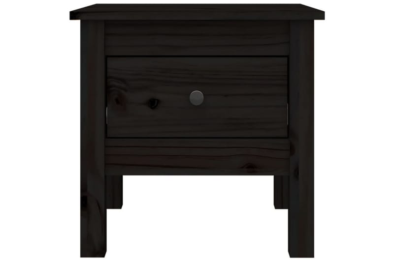 beBasic sidebord 40x40x39 cm massivt fyrretræ sort - Sort - Opbevaring - Opbevaringsmøbler - Skænke & sideboards