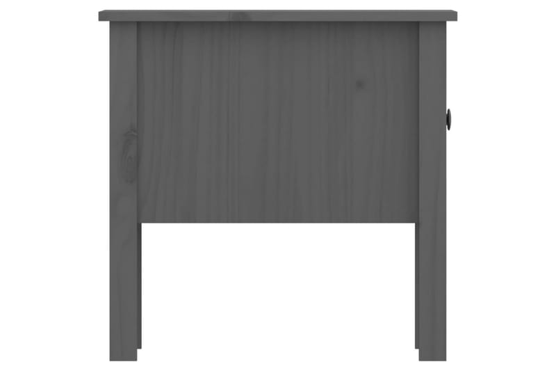 beBasic sidebord 50x50x49 cm massivt fyrretræ grå - GrÃ¥ - Opbevaring - Opbevaringsmøbler - Skænke & sideboards