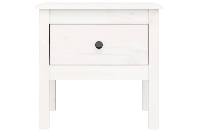 beBasic sidebord 50x50x49 cm massivt fyrretræ hvid - Hvid - Opbevaring - Opbevaringsmøbler - Skænke & sideboards