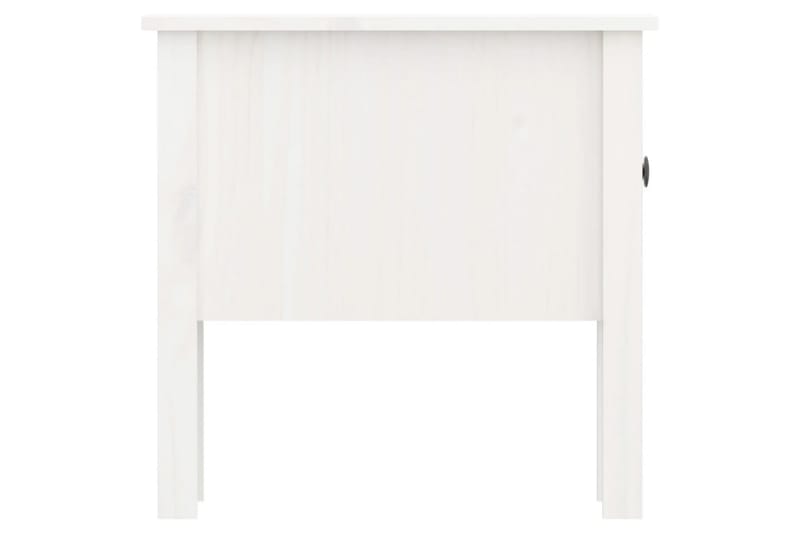 beBasic sidebord 50x50x49 cm massivt fyrretræ hvid - Hvid - Opbevaring - Opbevaringsmøbler - Skænke & sideboards