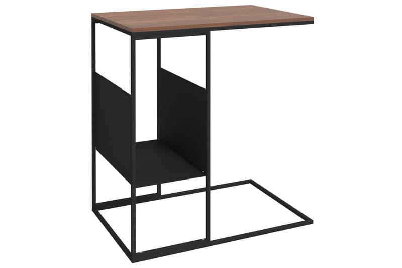 beBasic sidebord 55x36x59,5 cm konstrueret træ sort - Sort - Opbevaring - Opbevaringsmøbler - Skænke & sideboards