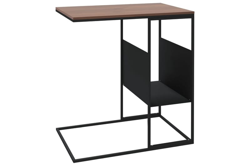 beBasic sidebord 55x36x59,5 cm konstrueret træ sort - Sort - Opbevaring - Opbevaringsmøbler - Skænke & sideboards