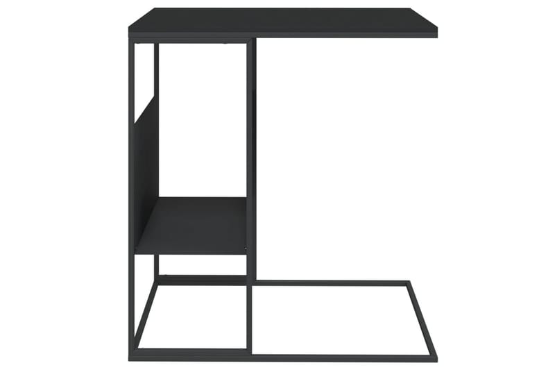 beBasic sidebord 55x36x59,5 cm konstrueret træ sort - Sort - Opbevaring - Opbevaringsmøbler - Skænke & sideboards