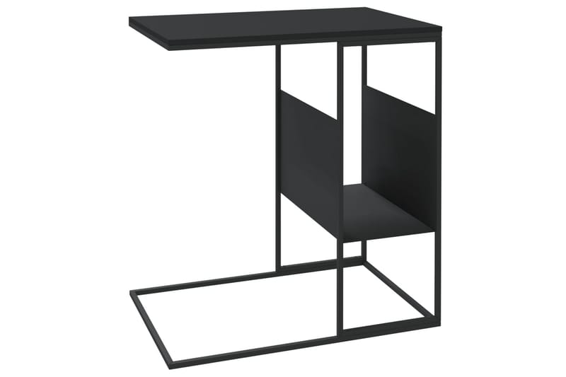 beBasic sidebord 55x36x59,5 cm konstrueret træ sort - Sort - Opbevaring - Opbevaringsmøbler - Skænke & sideboards