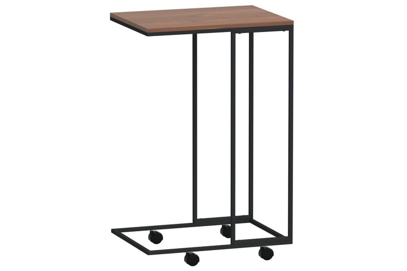 beBasic sidebord med hjul 40x30x63,5 cm konstrueret træ sort - Sort - Opbevaring - Opbevaringsmøbler - Skænke & sideboards