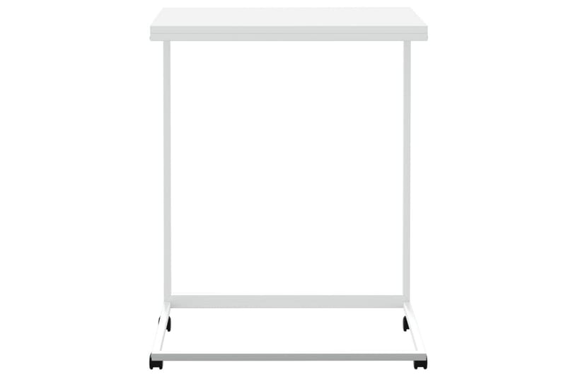 beBasic sidebord med hjul 55x35x70 cm konstrueret træ hvid - Hvid - Opbevaring - Opbevaringsmøbler - Skænke & sideboards