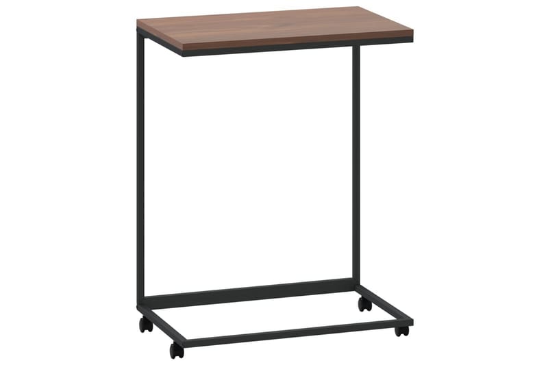 beBasic sidebord med hjul 55x35x70 cm konstrueret træ sort - Sort - Opbevaring - Opbevaringsmøbler - Skænke & sideboards