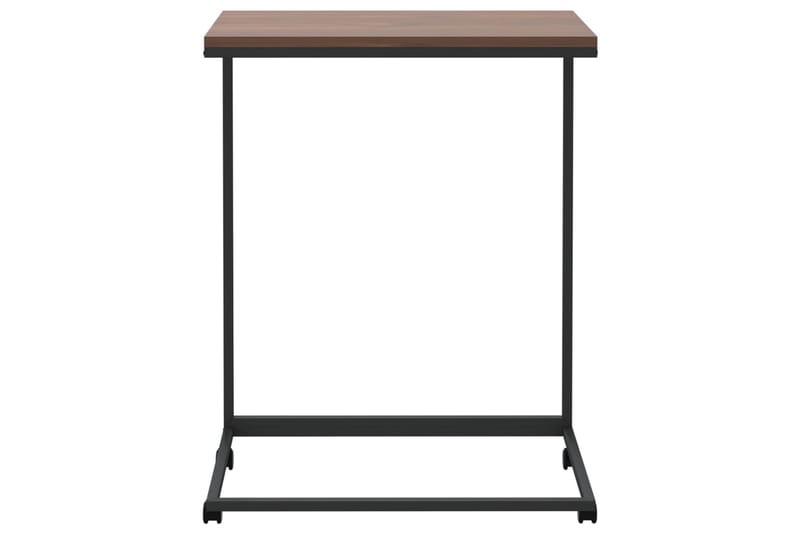 beBasic sidebord med hjul 55x35x70 cm konstrueret træ sort - Sort - Opbevaring - Opbevaringsmøbler - Skænke & sideboards