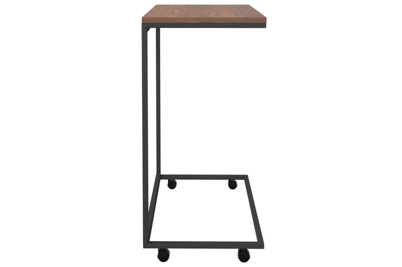 beBasic sidebord med hjul 55x35x70 cm konstrueret træ sort - Sort - Opbevaring - Opbevaringsmøbler - Skænke & sideboards