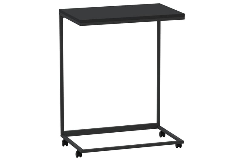 beBasic sidebord med hjul 55x35x70 cm konstrueret træ sort - Sort - Opbevaring - Opbevaringsmøbler - Skænke & sideboards