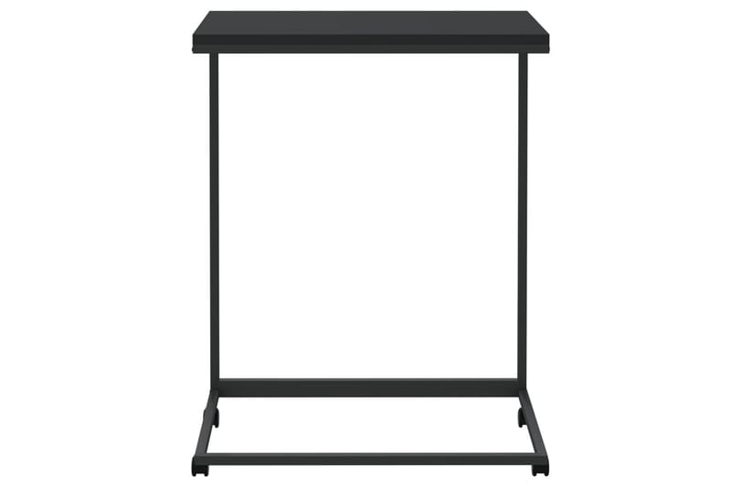 beBasic sidebord med hjul 55x35x70 cm konstrueret træ sort - Sort - Opbevaring - Opbevaringsmøbler - Skænke & sideboards