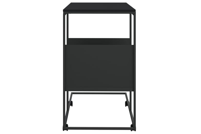 beBasic sidebord med hjul 55x36x63,5 cm konstrueret træ sort - Sort - Opbevaring - Opbevaringsmøbler - Skænke & sideboards