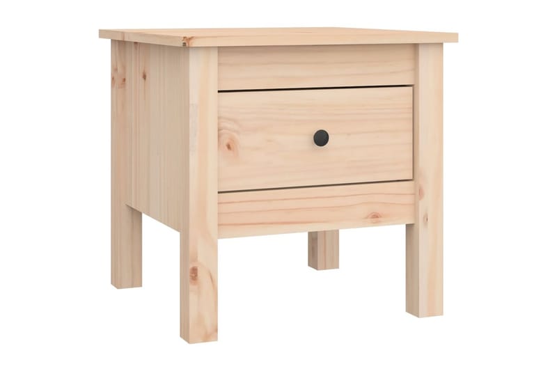 beBasic sideborde 2 stk. 40x40x39 cm massivt fyrretræ - Brun - Opbevaring - Opbevaringsmøbler - Skænke & sideboards