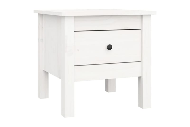 beBasic sideborde 2 stk. 40x40x39 cm massivt fyrretræ hvid - Hvid - Opbevaring - Opbevaringsmøbler - Skænke & sideboards