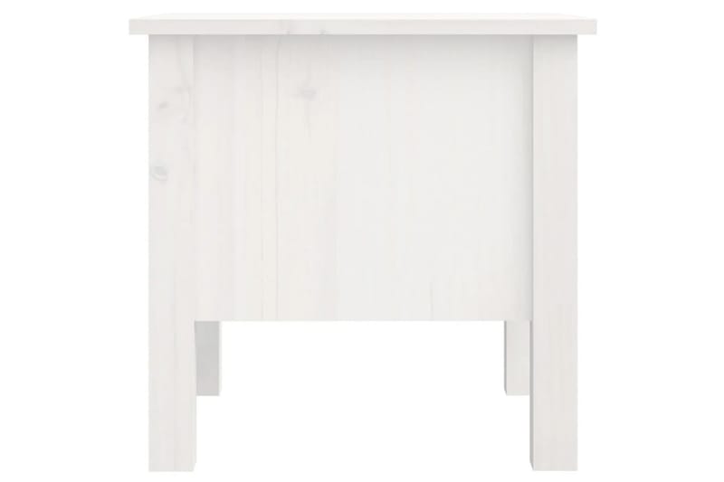 beBasic sideborde 2 stk. 40x40x39 cm massivt fyrretræ hvid - Hvid - Opbevaring - Opbevaringsmøbler - Skænke & sideboards