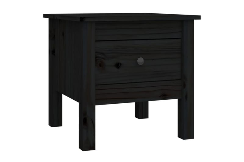 beBasic sideborde 2 stk. 40x40x39 cm massivt fyrretræ sort - Sort - Opbevaring - Opbevaringsmøbler - Skænke & sideboards