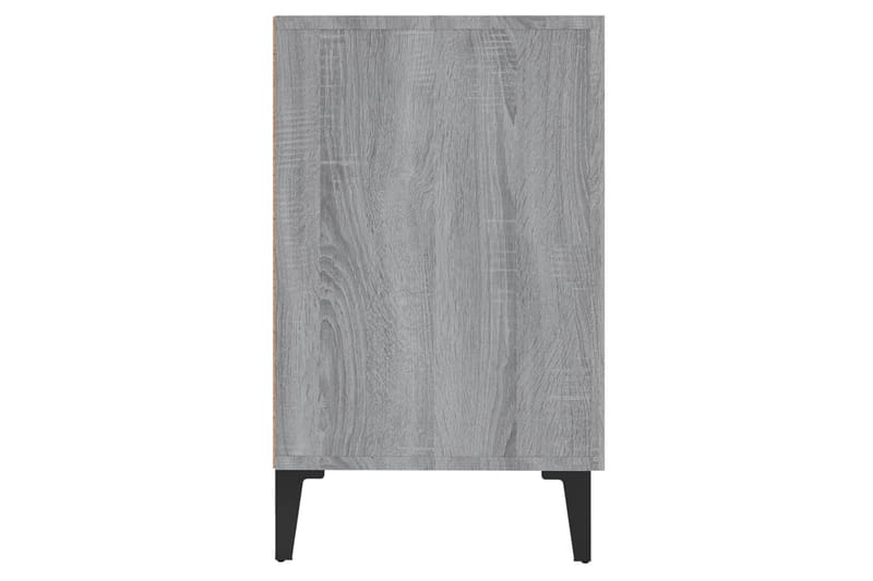 beBasic skænk 100x36x60 cm konstrueret træ grå sonoma-eg - GrÃ¥ - Opbevaring - Opbevaringsmøbler - Skænke & sideboards