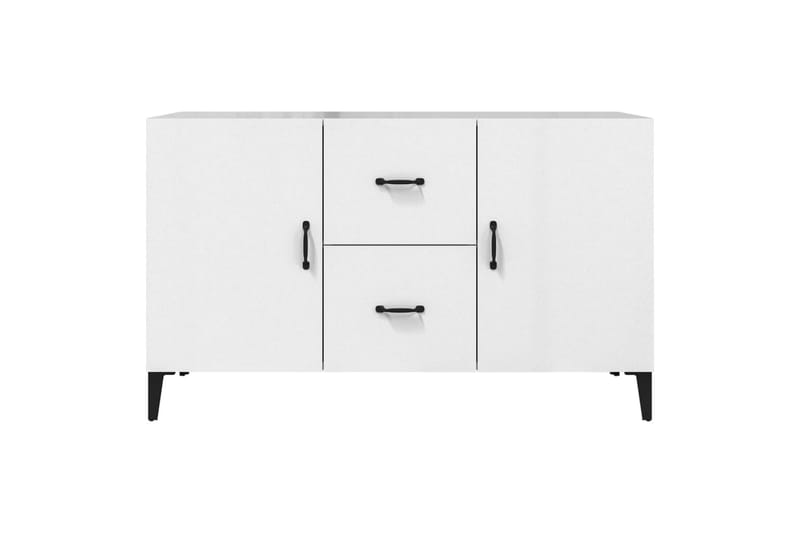 beBasic skænk 100x36x60 cm konstrueret træ hvid højglans - Hvid - Opbevaring - Opbevaringsmøbler - Skænke & sideboards