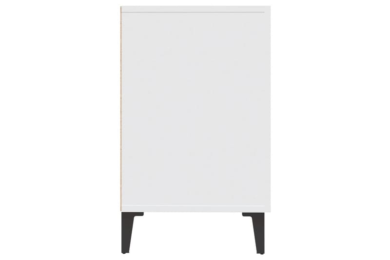 beBasic skænk 100x36x60 cm konstrueret træ hvid - Hvid - Opbevaring - Opbevaringsmøbler - Skænke & sideboards