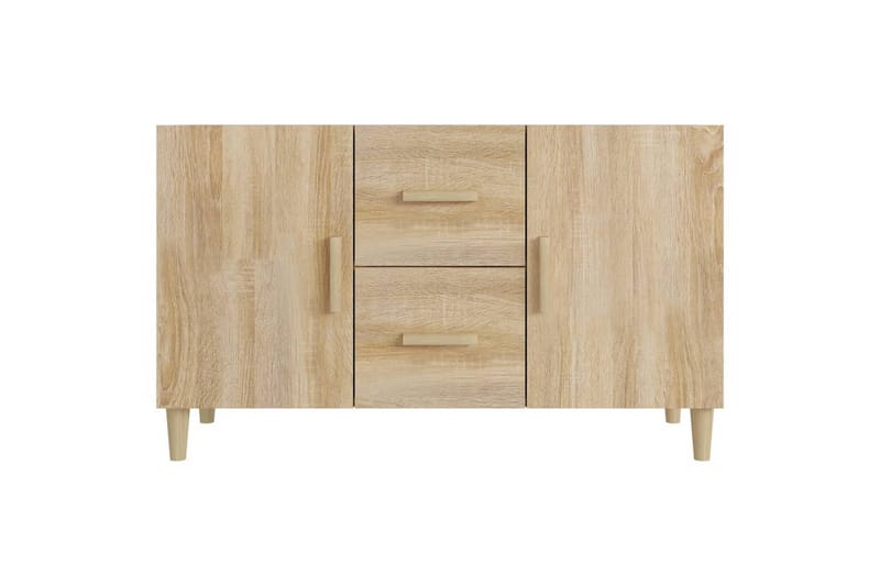 beBasic skænk 100x36x60 cm konstrueret træ sonoma-eg - Brun - Opbevaring - Opbevaringsmøbler - Skænke & sideboards