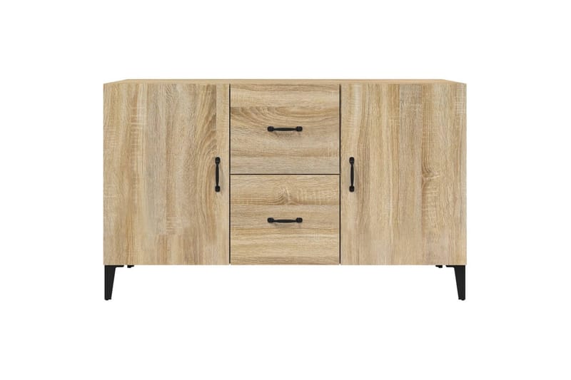 beBasic skænk 100x36x60 cm konstrueret træ sonoma-eg - Brun - Opbevaring - Opbevaringsmøbler - Skænke & sideboards