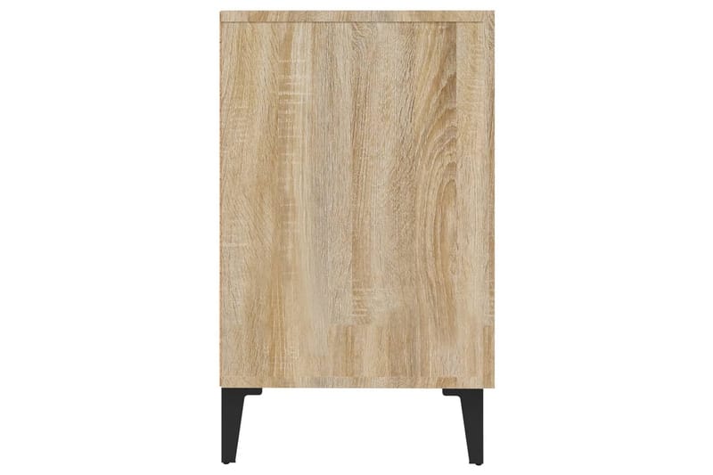 beBasic skænk 100x36x60 cm konstrueret træ sonoma-eg - Brun - Opbevaring - Opbevaringsmøbler - Skænke & sideboards