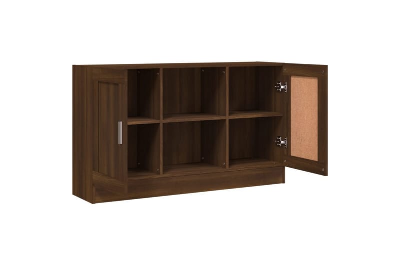 beBasic skænk 120x30,5x70 cm konstrueret træ brun egetræsfarve - Brun - Opbevaring - Opbevaringsmøbler - Skænke & sideboards