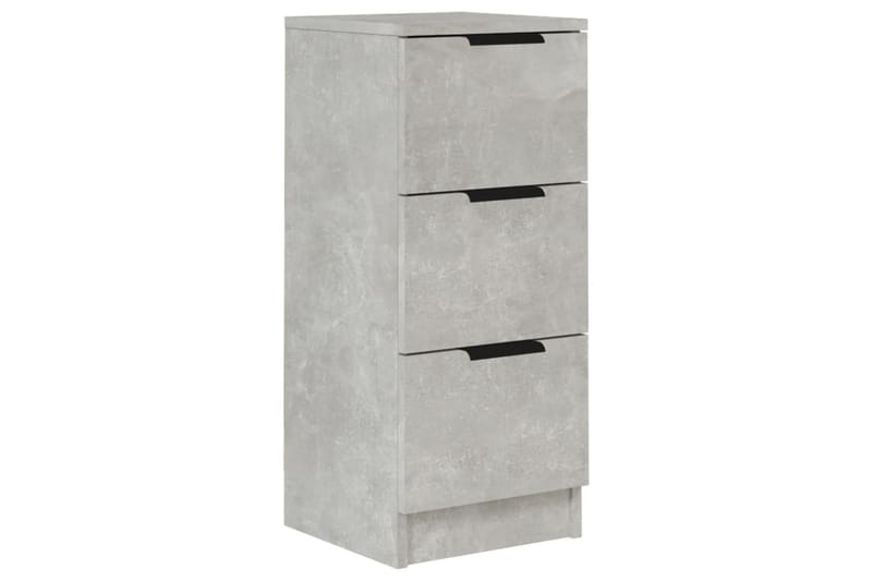 beBasic skænk 30x30x70 cm konstrueret træ betongrå - GrÃ¥ - Opbevaring - Opbevaringsmøbler - Skænke & sideboards