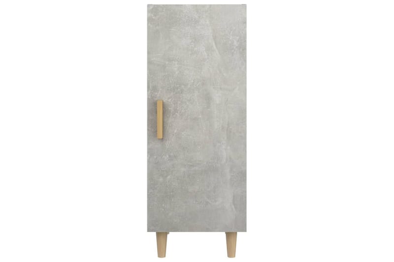 beBasic skænk 34,5x34x90 cm konstrueret træ betongrå - GrÃ¥ - Opbevaring - Opbevaringsmøbler - Skænke & sideboards