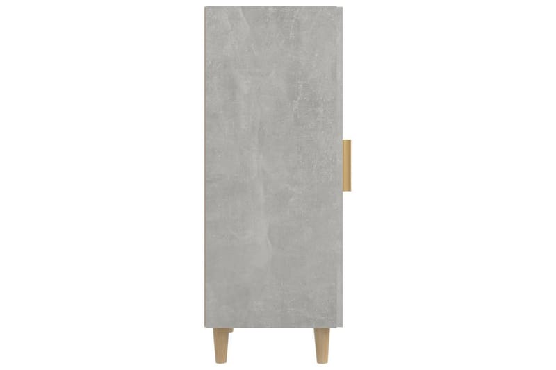 beBasic skænk 34,5x34x90 cm konstrueret træ betongrå - GrÃ¥ - Opbevaring - Opbevaringsmøbler - Skænke & sideboards