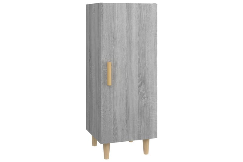 beBasic skænk 34,5x34x90 cm konstrueret træ grå sonoma-eg - GrÃ¥ - Opbevaring - Opbevaringsmøbler - Skænke & sideboards