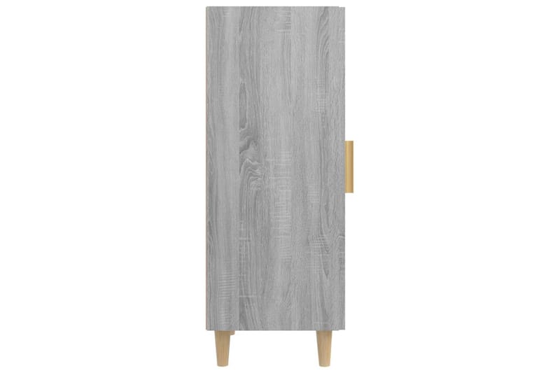 beBasic skænk 34,5x34x90 cm konstrueret træ grå sonoma-eg - GrÃ¥ - Opbevaring - Opbevaringsmøbler - Skænke & sideboards