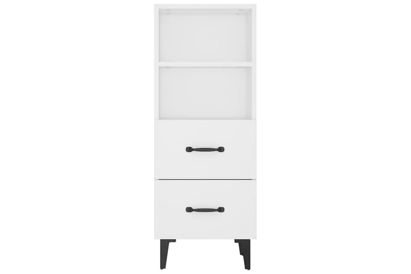 beBasic skænk 34,5x34x90 cm konstrueret træ hvid - Hvid - Opbevaring - Opbevaringsmøbler - Skænke & sideboards